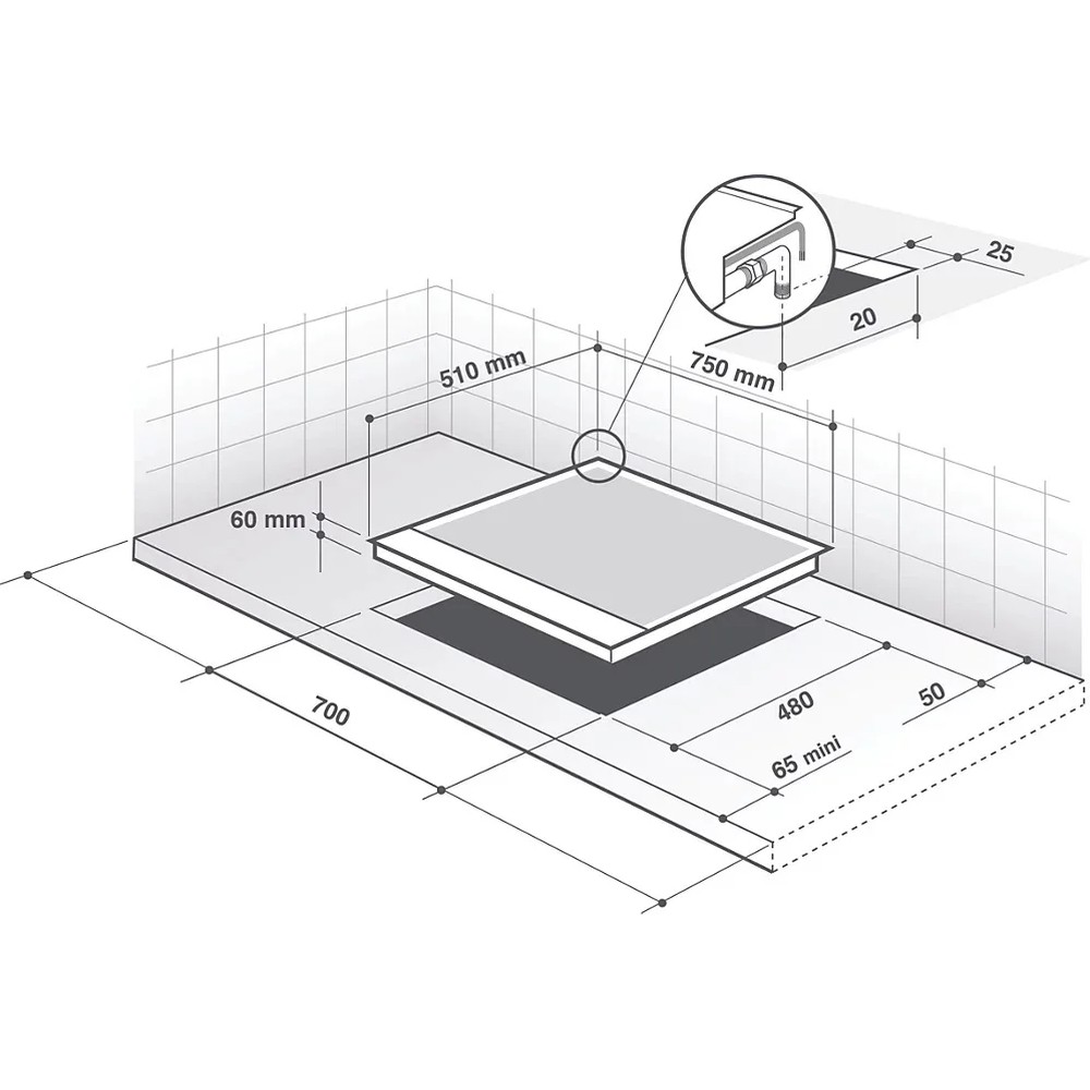 Варильна поверхня De Dietrich DPG4750B - изображение 6